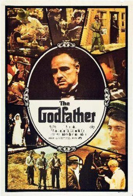Godfather Metal Poster Choose Style The Poster Depot