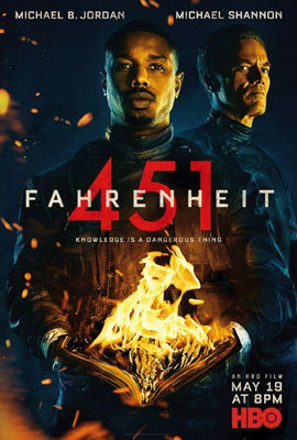 Fahrenheit 451 Metal Print 8in x 12in The Poster Depot