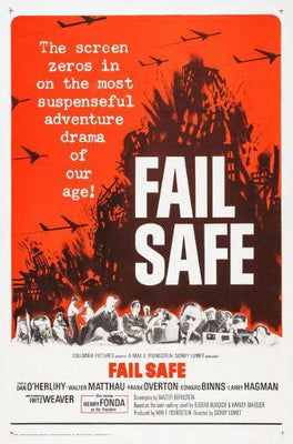 Fail Safe movie poster Metal Print 8in x 12in