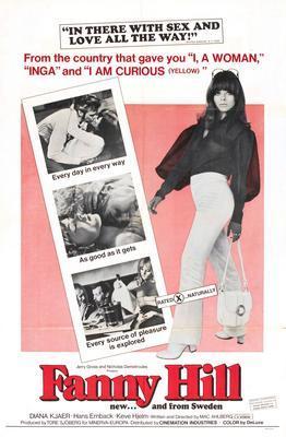Fanny Hill movie poster Metal Print 8in x 12in
