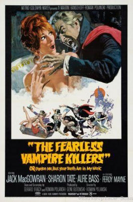 Fearless Vampire Killers movie poster Metal Print 8in x 12in