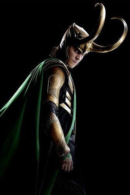 Loki Metal Movie Poster 8in x 12in The Poster Depot
