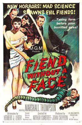 Fiend Without A Face Metal Movie Poster 8in x 12in The Poster Depot