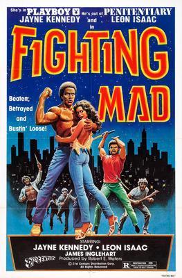 Fighting Mad movie poster Metal Print 8in x 12in