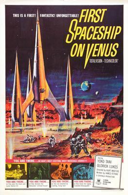 First Spaceship On Venus Movie Poster Metal Poster Choose Style The Poster Depot