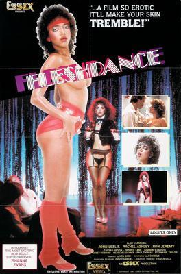 Flesh Dance movie poster Metal Print 8in x 12in
