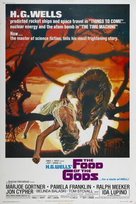Food Of The Gods The F.O.T.G. movie poster Metal Print 8in x 12in