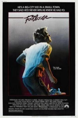 Footloose movie poster Metal Print 8in x 12in