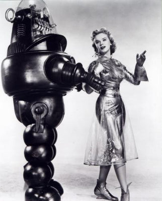 Forbidden Planet Movie Poster Metal Poster Choose Style The Poster Depot