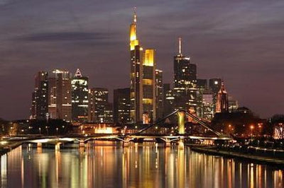 Frankfurt Skyline poster| theposterdepoz.shop