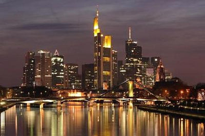 Frankfurt Skyline Poster 16"x24" On Sale The Poster Depot