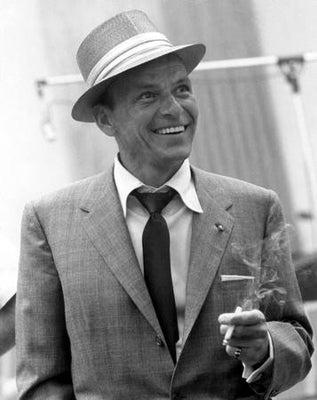 Frank Sinatra Poster Bw Fedora 11x17 The Poster Depot
