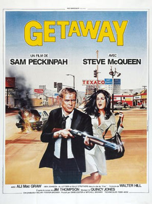 Getaway Movie 11inx17in Mini Poster in Mail/storage/gift tube