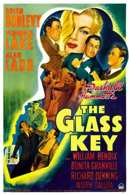 Glass Key The Metal Movie Poster 8in x 12in