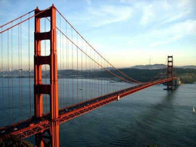 Golden Gate Bridge Metal Print 8in x 12in