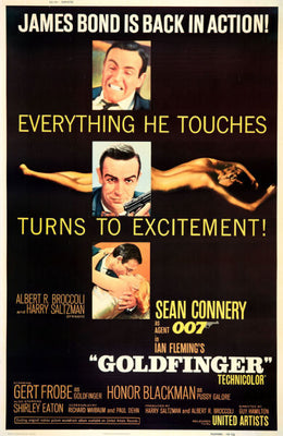 Goldfinger Poster 27inx40in Poster The Poster Depot
