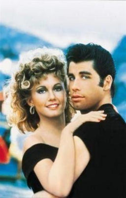 Grease Art No Text John Travolta Movie Poster Metal Poster Choose Style The Poster Depot