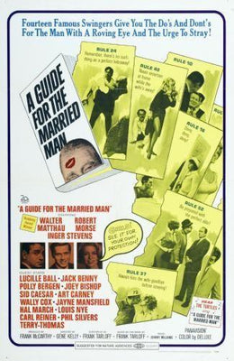 Guide For The Married Man movie poster Metal Print 8in x 12in