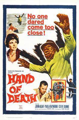 Hand Of Death Metal Movie Poster 8in x 12in
