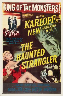 Haunted Strangler movie poster Metal Print 8in x 12in