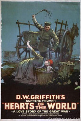 Hearts Of The World Metal Movie Poster 8in x 12in The Poster Depot