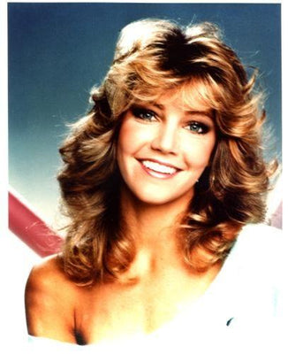 Heather Locklear Metal Print 8in x 12in