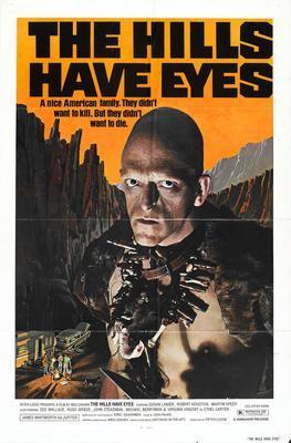 Hills Have Eyes The movie poster Metal Print 8in x 12in