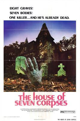 House Of Seven Corpses Metal Movie Poster 8in x 12in The Poster Depot