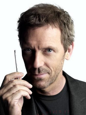 Hugh Laurie Thermometer Dr House poster tin Metal Print Wall Art