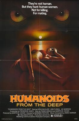 Humanoids From The Deep Movie Poster Metal Poster Choose Style The Poster Depot