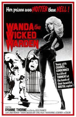 Wanda The Wicked Warden movie poster Metal Print 8in x 12in