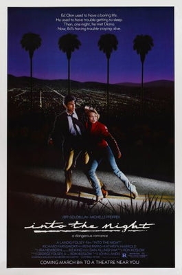 Into The Night Movie Poster11 x 17 inch