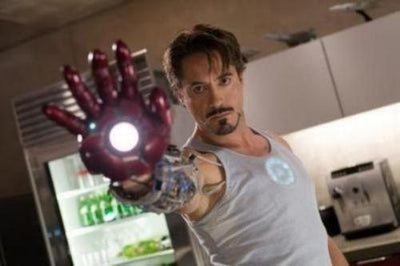 Ironman Tony Stark Metal Movie Poster 8in x 12in