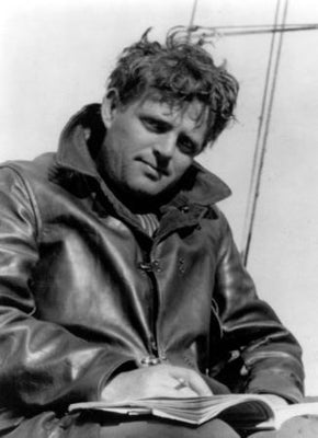 Jack London poster tin Metal Print Wall Art