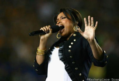 Jennifer Hudson Metal Print 8in x 12in
