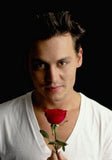 Johnny Depp Metal Poster Print 8in x 12in 12"x16" The Poster Depot