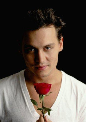 Johnny Depp Metal Print 8in x 12in