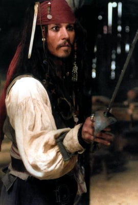 Johnny Depp Metal Print 8in x 12in The Poster Depot