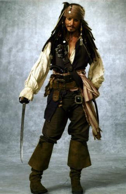 Johnny Depp Metal Print 8in x 12in