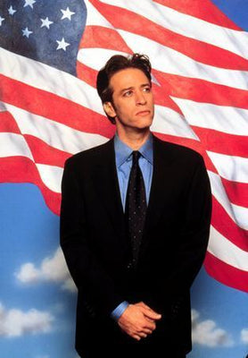 Jon Stewart Metal Print 8in x 12in