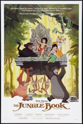 Jungle Book The Metal Movie Poster 8in x 12in