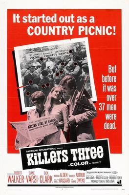 Killers Three Metal Movie Poster 8in x 12in The Poster Depot