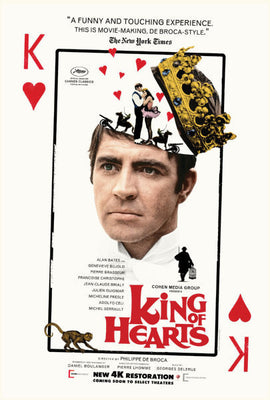 King Of Hearts Movie Poster 27inx40in Poster The Poster Depot