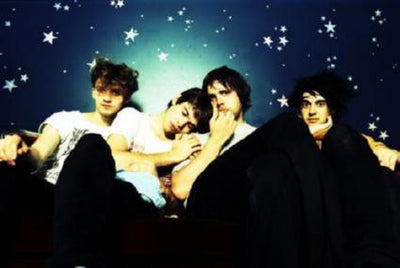 Klaxons poster tin Metal Print Wall Art
