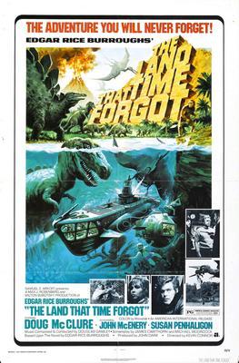 Land That Time Forgot Metal Movie Poster 8in x 12in The Poster Depot