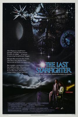 Last Starfighter The movie poster Metal Print 8in x 12in