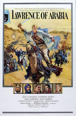 Lawrence Of Arabia movie poster Metal Print 8in x 12in