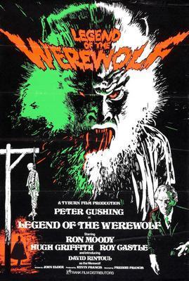 Legend Of The Werewolf movie poster Metal Print 8in x 12in