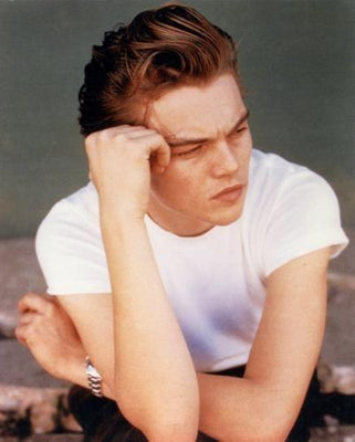 Leonardo Decaprio Metal Print 8in x 12in