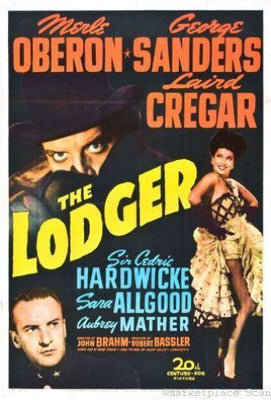 Lodger movie poster Metal Print 8in x 12in
